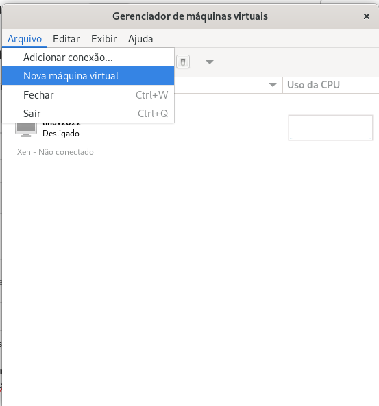 Configuração do EFI no VirtualBox